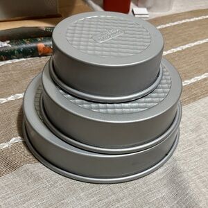 Cafè Russè Silver Non-Stick Baking Pan Set